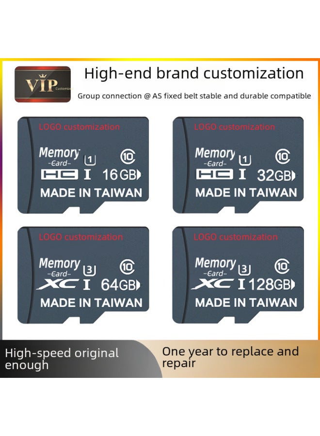 AS High-speed Fixed Belt Monitoring Recorder C10 Storage TF Card 8G 16G 64G 128G 32G Memory Card-Color:AS Fixing Band-Capacity:8GB-C10  - Image 1