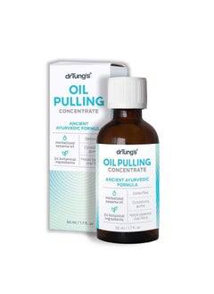 drTung's DrTung's Oil Pulling Concentrate - Oral Care, Oil Pulling for Teeth, Pulling Oil for Mouth Gum Health, Oil Pulling for Teeth and Gums, Teeth Pulling Oil, Oil Pulling Mouthwash, Teeth Care - 1.7 Fl Oz  - Image 1