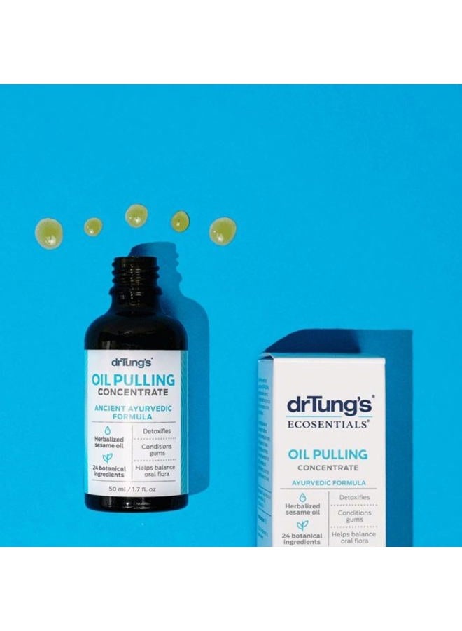 drTung's DrTung's Oil Pulling Concentrate - Oral Care, Oil Pulling for Teeth, Pulling Oil for Mouth Gum Health, Oil Pulling for Teeth and Gums, Teeth Pulling Oil, Oil Pulling Mouthwash, Teeth Care - 1.7 Fl Oz  - Image 3
