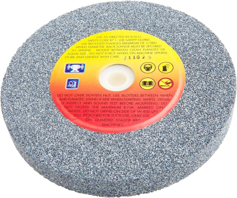 Forney 72400 Bench Grinding Wheel, Vitrified with 1-Inch Arbor, 60-Grit, 6-Inch-by-3/4-Inch - Image 3