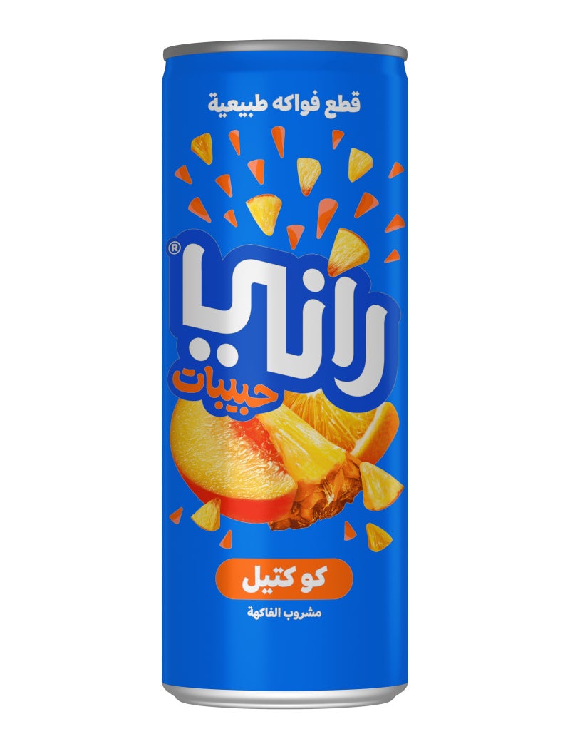 راني عصير كوكتيل مع قطع في علبة - Image 2