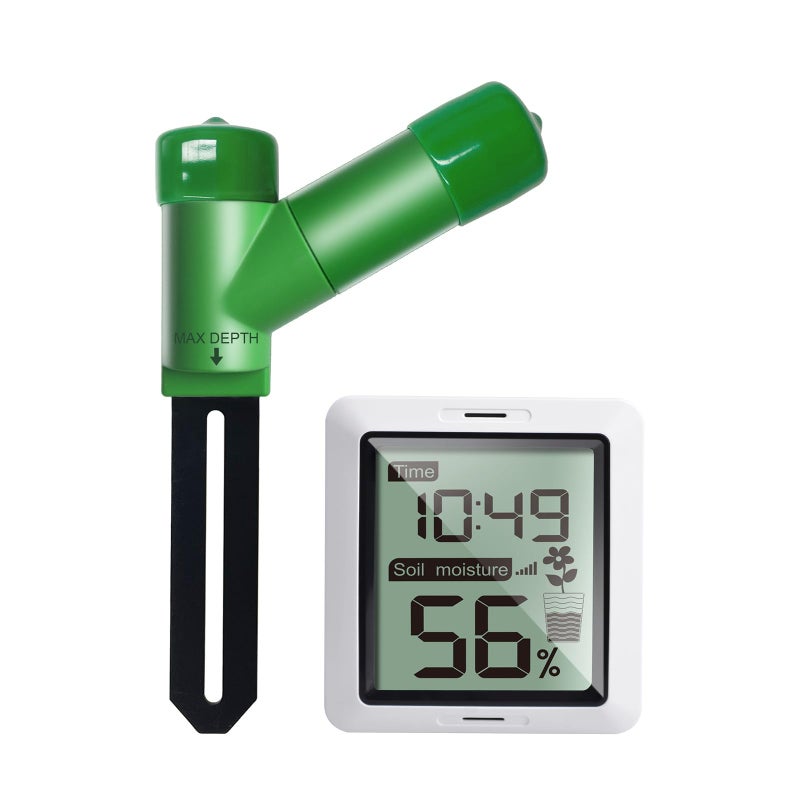 ECOWITT ECOWITT WH0291 Soil Moisture Tester Plant Soil Moisture Sensor Meter with Digital LCD Display  - Image 1