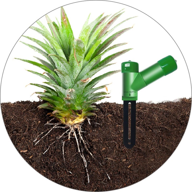 ECOWITT ECOWITT WH0291 Soil Moisture Tester Plant Soil Moisture Sensor Meter with Digital LCD Display  - Image 4