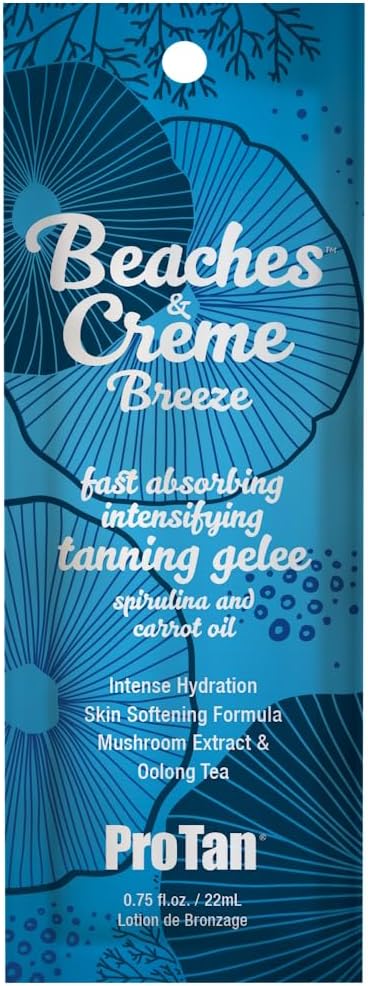 Pro Tan Beaches and Creme Breeze Fast Absorbing Intensifying Tanning Gelee 22ml