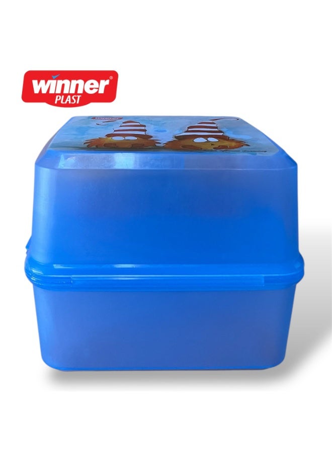Winner Kids Lunch Box Combo Multi-Compartment Dishwasher Safe Hygienic Plastic - Image 4