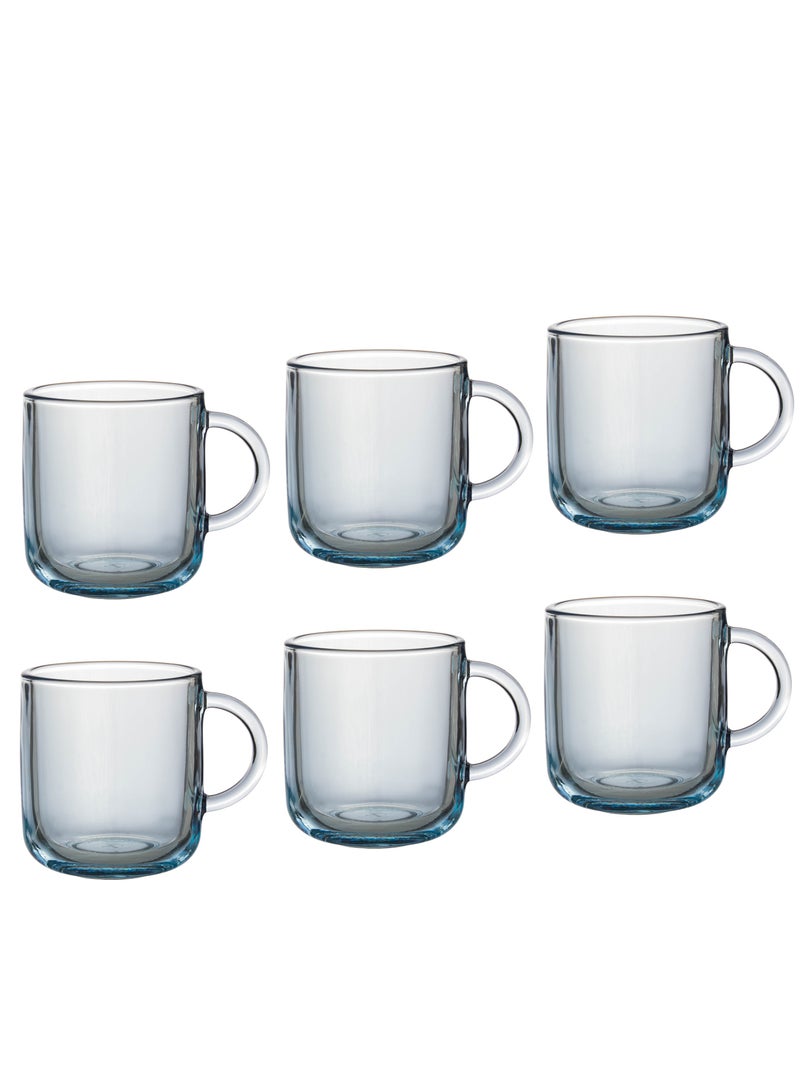 باساباش طقم 6 أكواب شاي زجاج تركي من باشا باش - Image 2