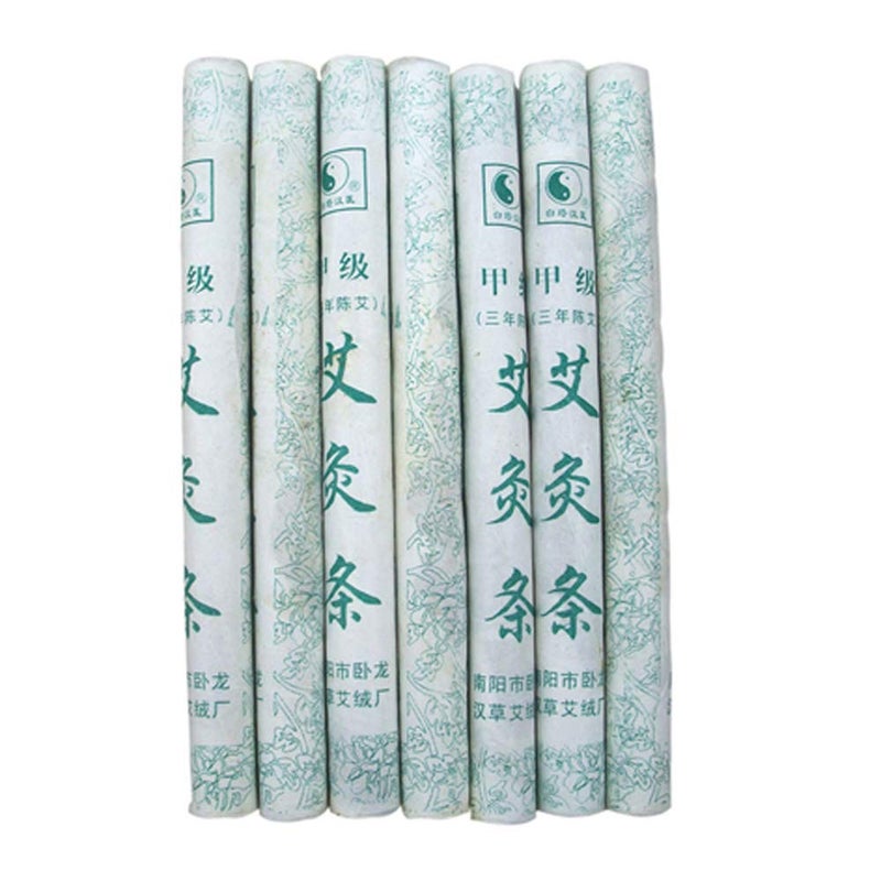 AMTOOCH Moxa Sticks Natural Mugwort Rolls Pure Handmade 3-Years Purity Wormwood for Moxibustion ï¼ˆ10 per Boxï¼‰ - Image 5