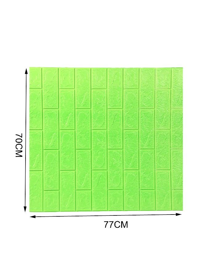 JSAITOYS 5-Piece 3D Wall Panels Sticker With Self-Adhesive Waterproof Brick PE Foam For Interior Wall Decoration  - Image 4