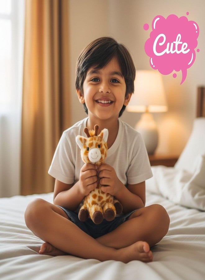 Tickles Cute Giraffe Soft Stuffed Plush Animal Toy for Kids Boys & Girls Birthday Gift (Color: Brown Size: 30 cm) - Image 2