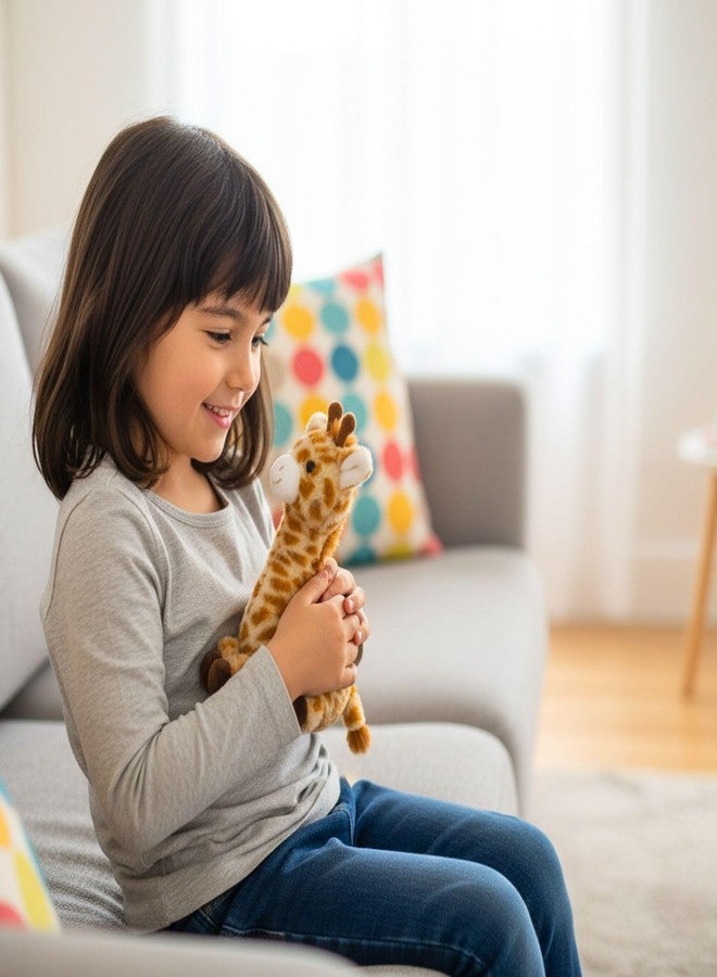Tickles Cute Giraffe Soft Stuffed Plush Animal Toy for Kids Boys & Girls Birthday Gift (Color: Brown Size: 30 cm) - Image 3