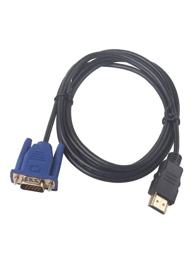 نيبمينينت كابل من HDMI إلى VGA بطول 1.8 متر أسود - Image 2
