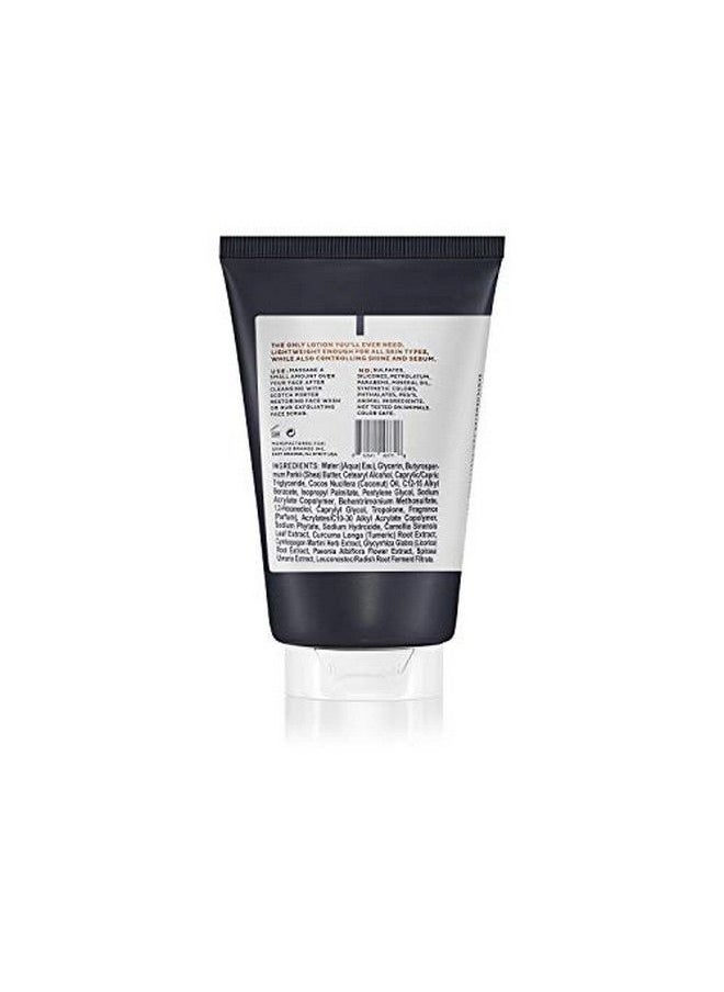 scotch porter Moisture Defend Face Lotion For Men | Controls Shine Sooths & Evens Out Skin Tone | Formulated With Nontoxic Ingredients Free Of Parabens Sulfates & Silicones | Vegan | 4Oz Bottle  - Image 3
