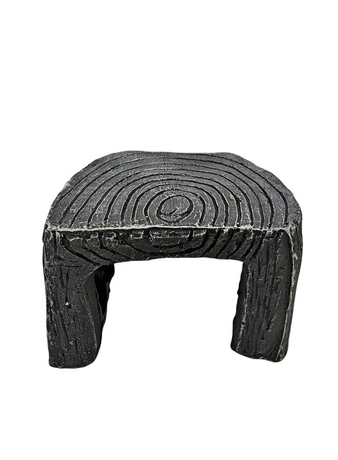 YOZIEMQ Reptile Hideouts,Resin Reptile Cave Habitat for Leopard Geckos, Lizards, Turtles, Snakes and Amphibians. (Turtle Platform, Small) - Image 5