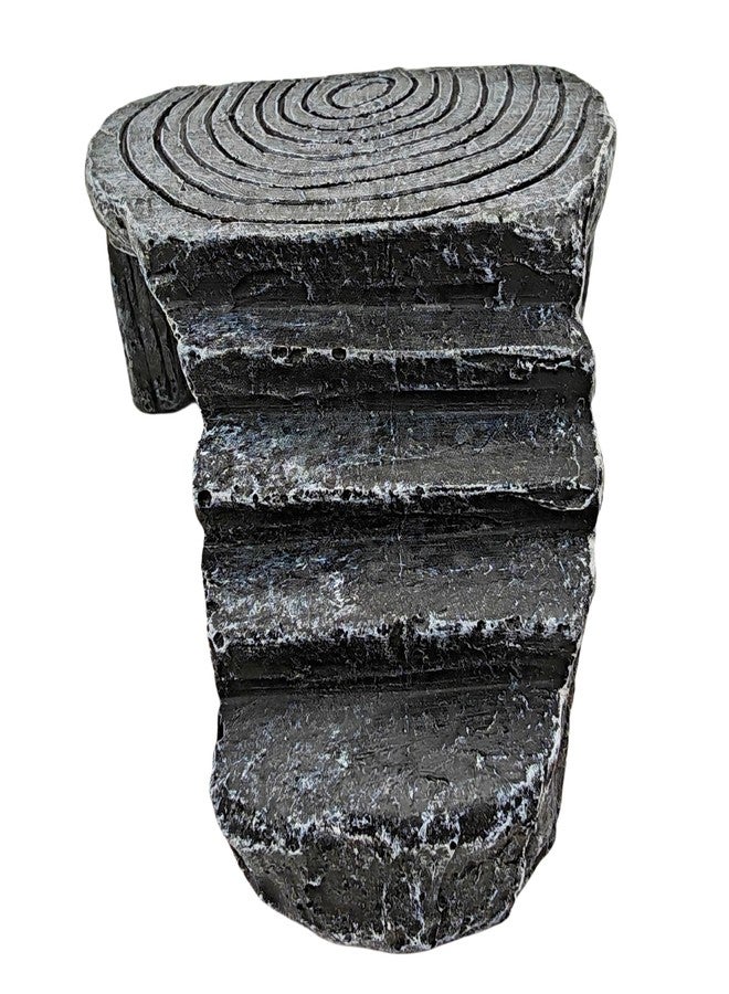 YOZIEMQ Reptile Hideouts,Resin Reptile Cave Habitat for Leopard Geckos, Lizards, Turtles, Snakes and Amphibians. (Turtle Platform, Small) - Image 3