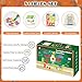 Bmag Balance Math Toys 3 in 1 Counting Stacking and Balancing Math Learning Game for Kids STEM Learning Activities Educational Toys with 30 Bears 10 Numberblocks 1 Tweezers 11 Activity Cards - Image 4
