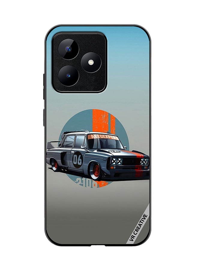 VR CREATIVE Protective Case Cover For Realme C53 Racing Car Design Multicolour - Image 1