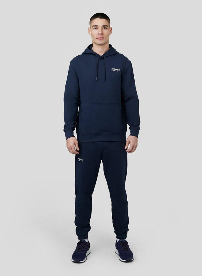 كاستور سترة بغطاء رأس مطورة باللون الكحلي - Image 3