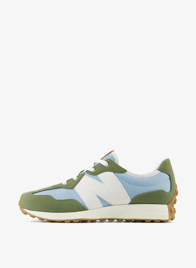 New Balance Boys' Colourblock Sports Shoes with Lace-Up Closure