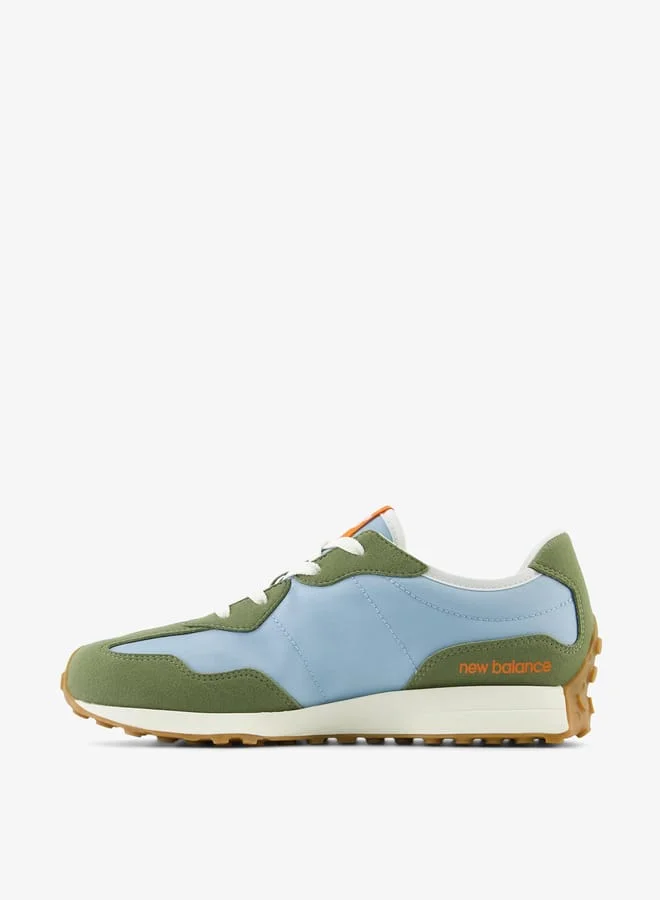 New Balance Boys' Colourblock Sports Shoes with Lace-Up Closure