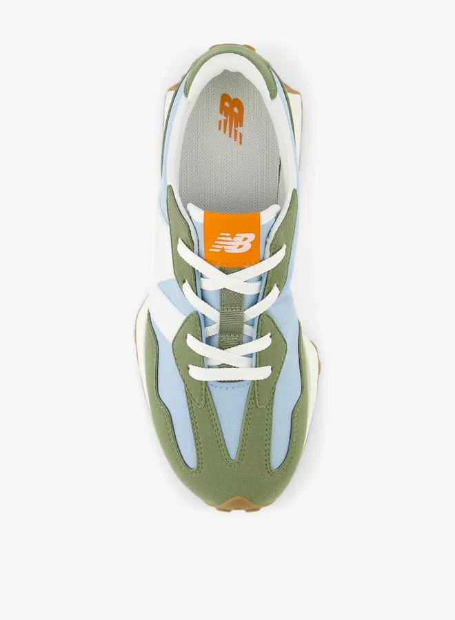 New Balance Boys' Colourblock Sports Shoes with Lace-Up Closure