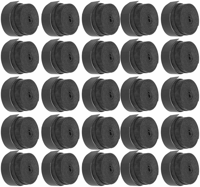 25PCS Tennis Racket Grip Tape, Slip Overgrips, Super Absorbent Sweat Badminton Racket Handle Grip, Non - Slip PU Material for Tennis Racquet, Fishing Rods, Squash Racket - Image 2