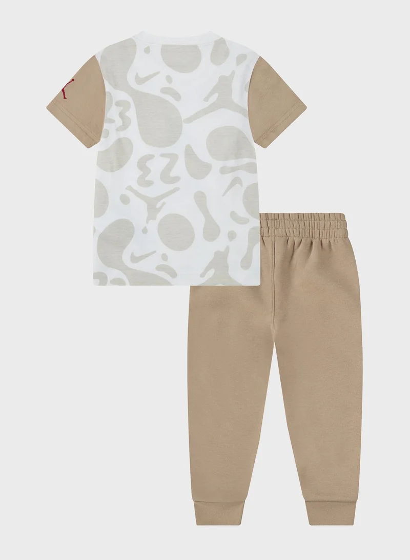 Jordan Kids Lil Champ Aop T-Shirt And Pants
