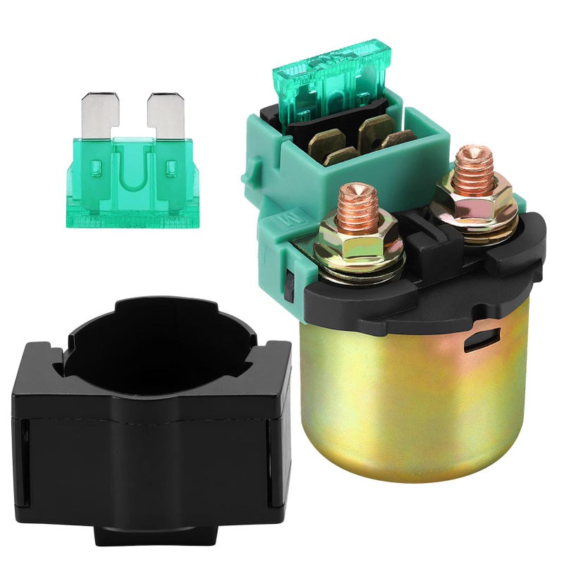 Cyleto Starter Solenoid Relay for Kawasaki Bayou 220 KLF200 19882002ATVBAYOU 250 KLF250 20032010 ATVKLX650 KLX 650 19931996VN800 Vulcan 800 19962005for Honda VT750C Shadow 2000 GSXR750