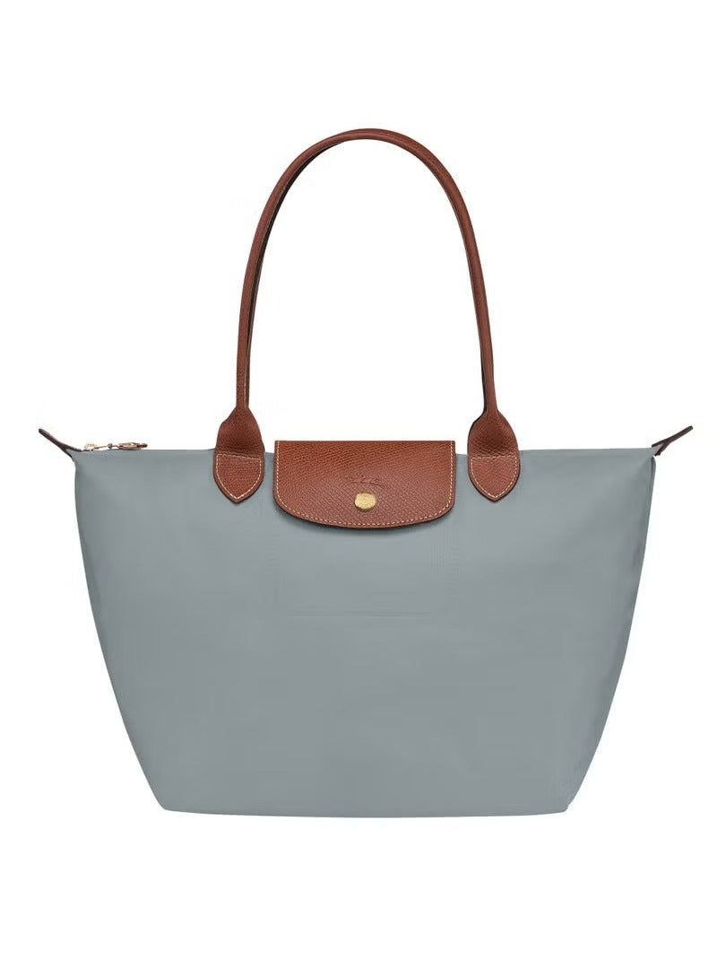 Bukela Women's Medium Tote Bag, Handbag, Shoulder Bag, Steel Gray Classic Style - Image 1