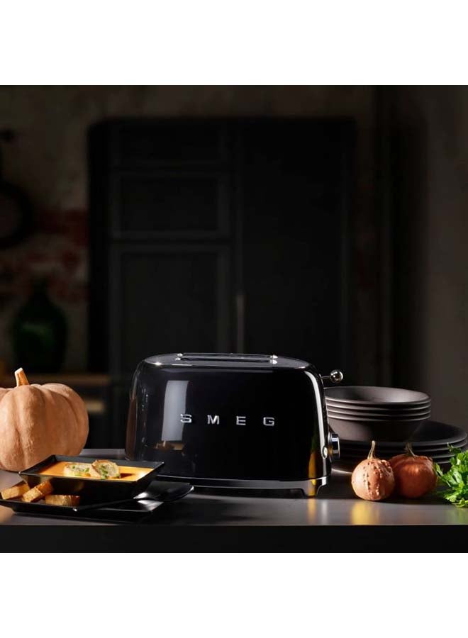 سميج محمصة خبز بنمط كلاسيكي مميز مستوحى من فترة الخمسينيات بقدرة 950 وات وتتسع لشريحتين - Image 4