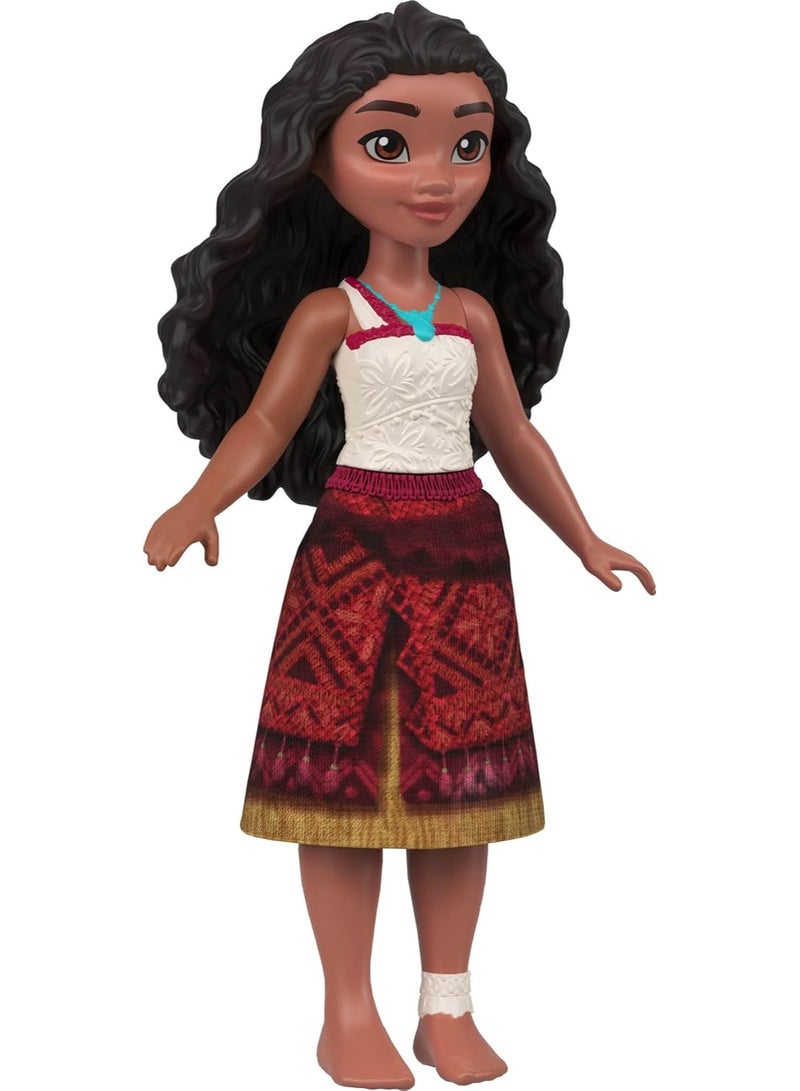 Disney Princess مجموعة لعب قارب موانا مع 5 شخصيات صغيرة في ملابس مميزة - Image 4