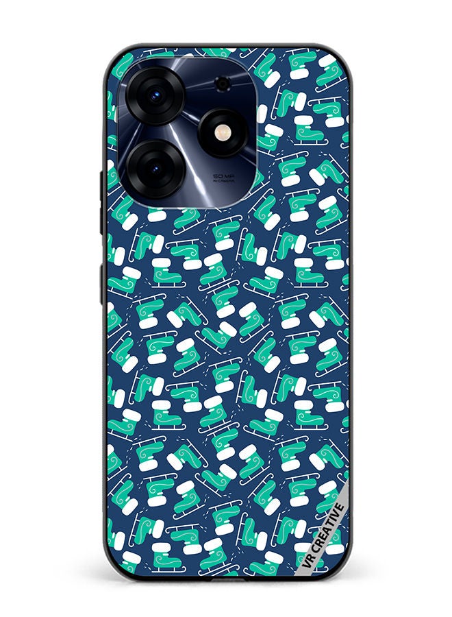 VR CREATIVE Protective Case Cover For Tecno Spark 10 Pro Mix Pattern Design Multicolour - Image 1
