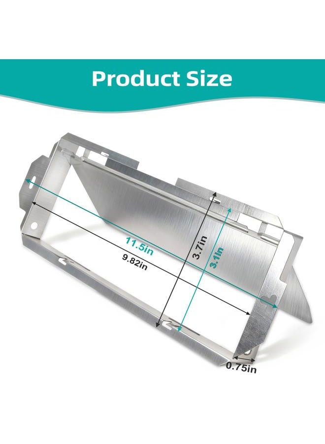 CCTP W10843943 Microwave Vent Damper Compatible with Whirlpool, Kenmore, Kitchenaid, Maytag, Replacement W10748710 AP5988876 8205811 8205558 PS11728088 - Image 2