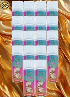 18 Pieces Roval Temporary Hair Color Spray Gold Yellow