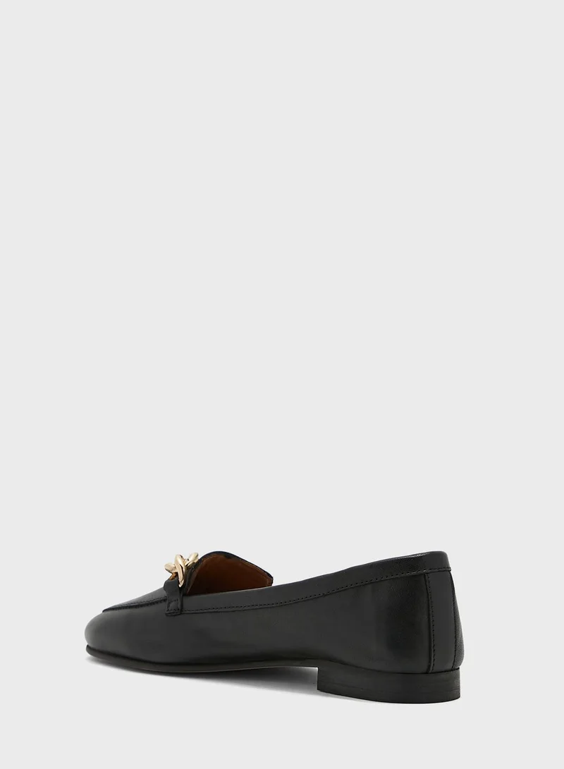 Dune LONDON Goldsmith Chain Trim Loafers