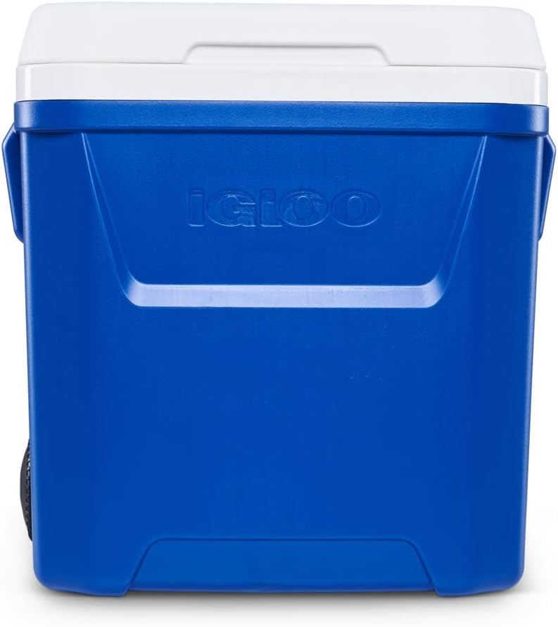 IMPERIAL Igloo Rolling Cooler 60 QT Laguna Blue - Image 1