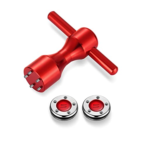 ROYMADE Golf Putter Weights 2pcs 5g/10g/15g/20g/25g/30g/35g/40g/45g with Red Wrench Kit Replace for Scotty Cameron Putters - Image 1