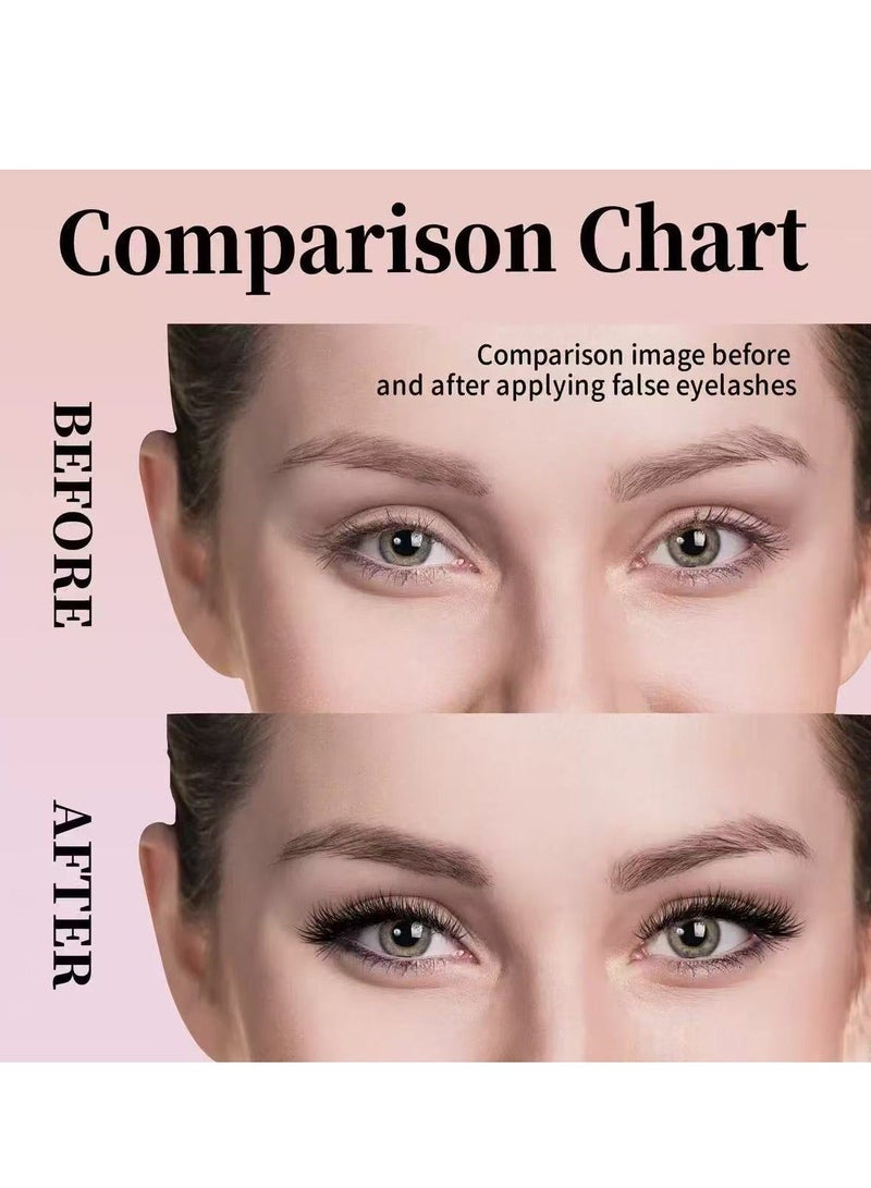 lashvana 240pcs False Eyelashes,DIY Individual Eyelash Extension Kit,9-14mmMixed Individual Lashes Cluster,False Eyelashes With Lash Bond And Seal Lash Remover Lash Applicator,Eyelash tweezers Individual Lashes Kit Eyelash Brush Easy To Apply At Home. - Image 5