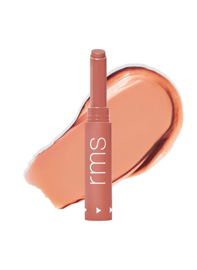 آر إم إس بيوتي أحمر شفاه RMS Beauty Nude Legendary Serum - لون شفاه بلمسة نهائية ساتانية، لون شفاه هجين، أحمر شفاه يدوم طويلاً للنساء، لون شفاه مرطب  - Image 1