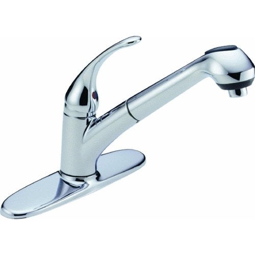 DELTA FAUCET B4310LF Foundations Faucet Chrome - Image 1