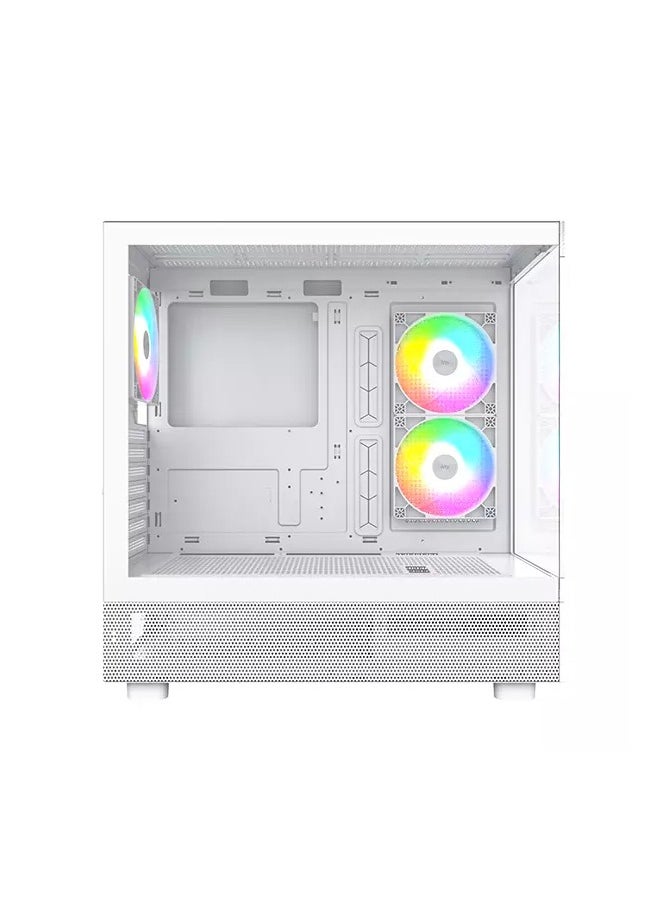 MONTECH Montech XR ATX Mid Tower Case - White  - Image 2