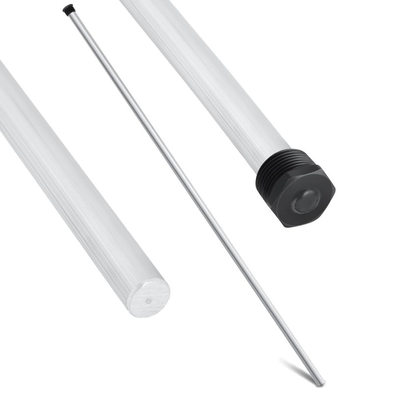 Tandefio Anode Rod for Hot Water Heater Aluminum Zinc Replacement NPT Hot Water Tank Anode Rod Corrosion Protect Rotten Egg Smell34 Npt X 29 Inches1 Pcs - Image 2