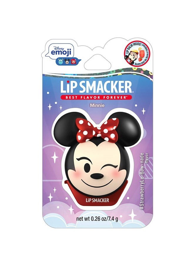 Lip Smacker Disney Emoji Minnie Lip Balm - Strawberry Lemonade  - Image 1