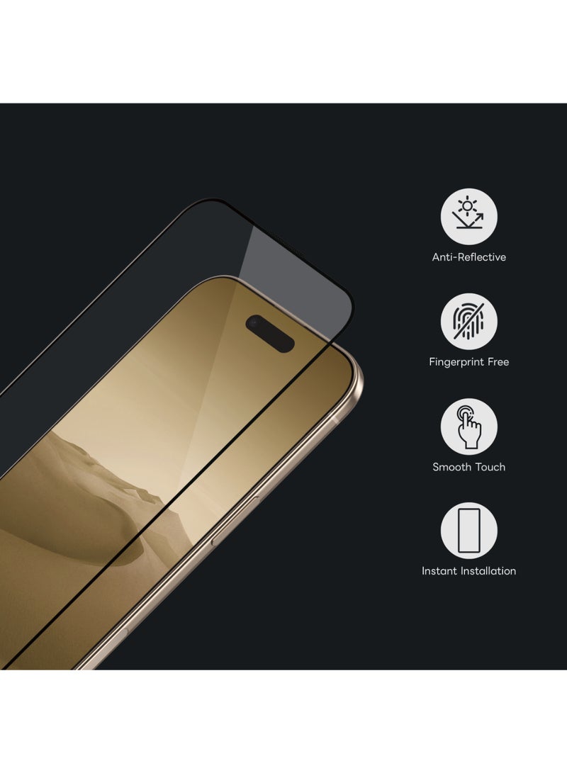 ArmorPro iPhone 17 Air, AR Anti-Glare Screen Protector, HD Clarity, Anti-Reflective, Anti-Glare clear - Image 3