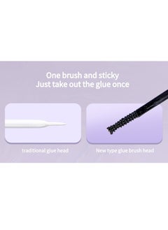 New Eye Lash Glue Double-Headed False Eyelash Glue Natural Long-Lasting Stereotyped Eyelashes Non-Irritating And Not Easy To Fall Off  Brush Eyelash Glue Waterproof  - Image 4
