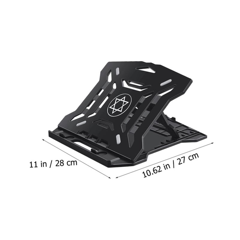 Adjustable Folding Laptop Stand with Cooling Aluminum Ergonomic Portable Holder - Image 3