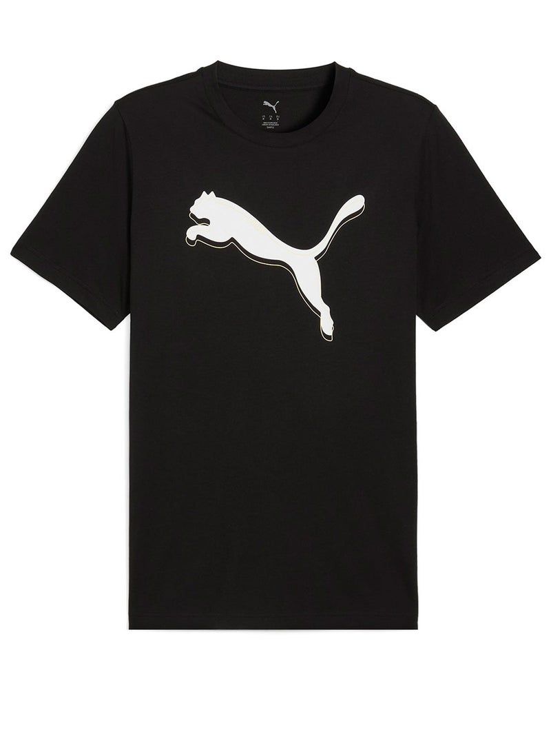PUMA تي شيرت بشعار قطة رسومي - Image 4