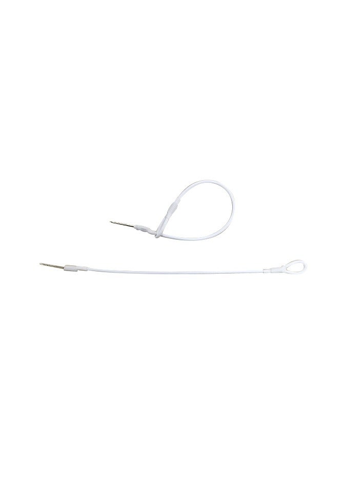 5000 pcs Supermarket clothing anti-theft  Active Lanyard - Loop to Pin/White/170mm/16MM GROOVED PIN/ctn/11.0kgs/ctn/38*29*16 - Image 2