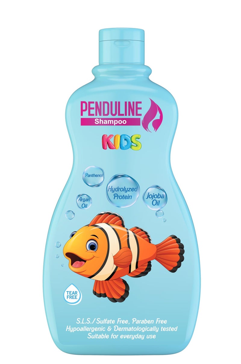 Kids Shampoo Tear-Free, Sulfate & Paraben Free, with Argan Oil, Jojoba Oil & Panthenol 300 ML