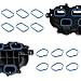 Kutyun 12PCS Intake Manifold Gaskets Intake Manifold Gaskets Lower Upper Gasket Plenum Set Compatible with Most Vehicles Replaces OEM 5184562AC 5184331AC MS97204 - Image 2