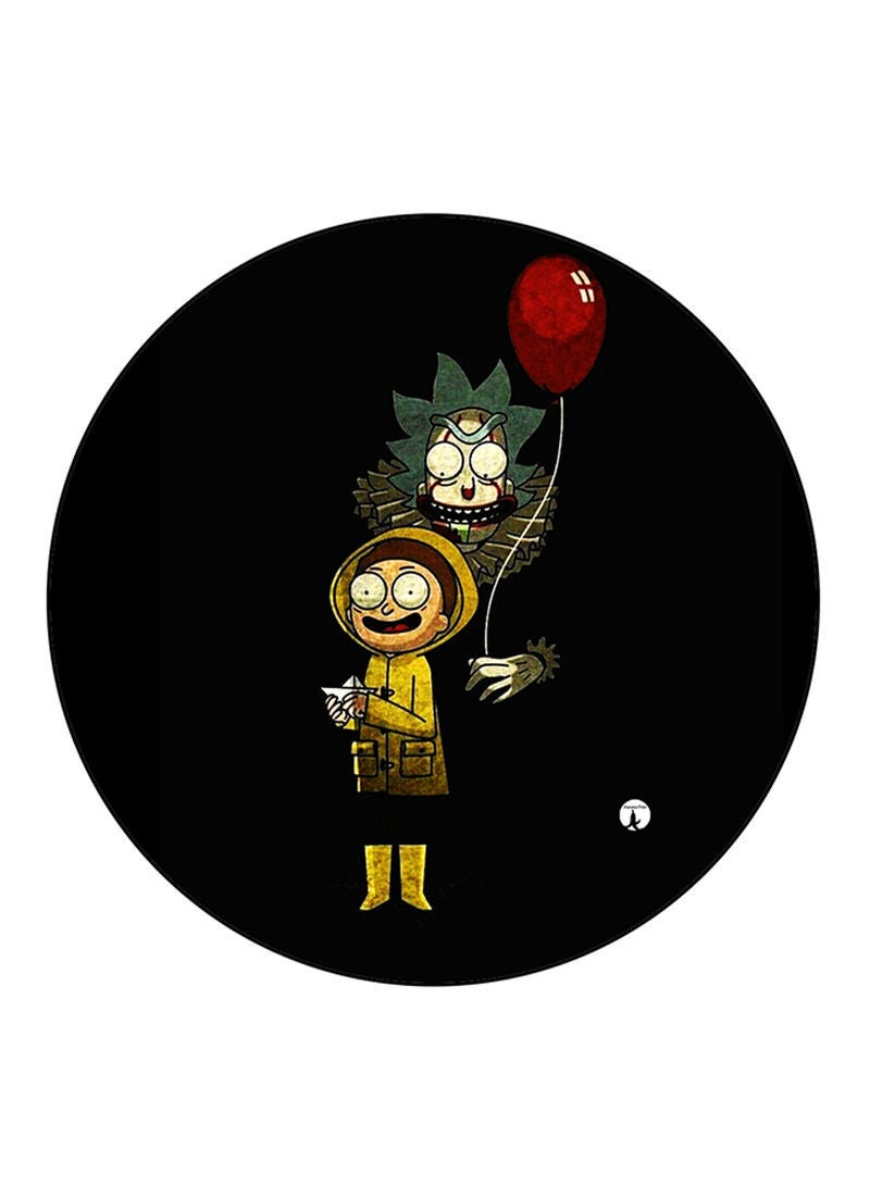Rick And Morty Printed Mouse Pad Multicolour